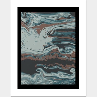 Marble Abstract Posters and Art